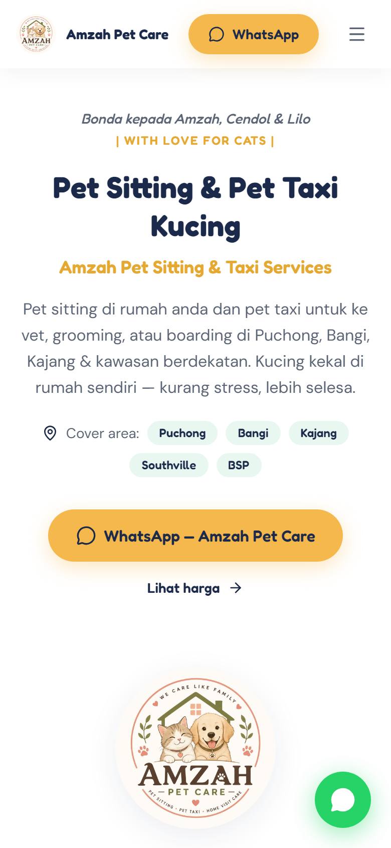 On a Phone section of the website